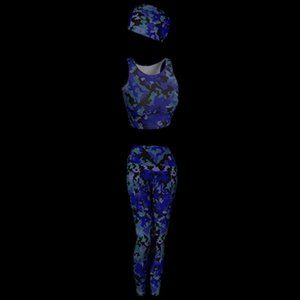 Shimmer Camo - Yoga Set